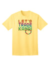 Let's Trade Kandi Adult T-Shirt-Mens T-Shirt-TooLoud-Yellow-Small-Davson Sales