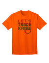 Let's Trade Kandi Adult T-Shirt-Mens T-Shirt-TooLoud-Orange-Small-Davson Sales