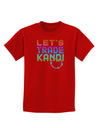 Let's Trade Kandi Childrens Dark T-Shirt-Childrens T-Shirt-TooLoud-Red-X-Small-Davson Sales