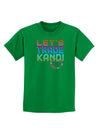 Let's Trade Kandi Childrens Dark T-Shirt-Childrens T-Shirt-TooLoud-Kelly-Green-X-Small-Davson Sales