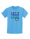 Let's Trade Kandi Childrens T-Shirt-Childrens T-Shirt-TooLoud-Aquatic-Blue-X-Small-Davson Sales