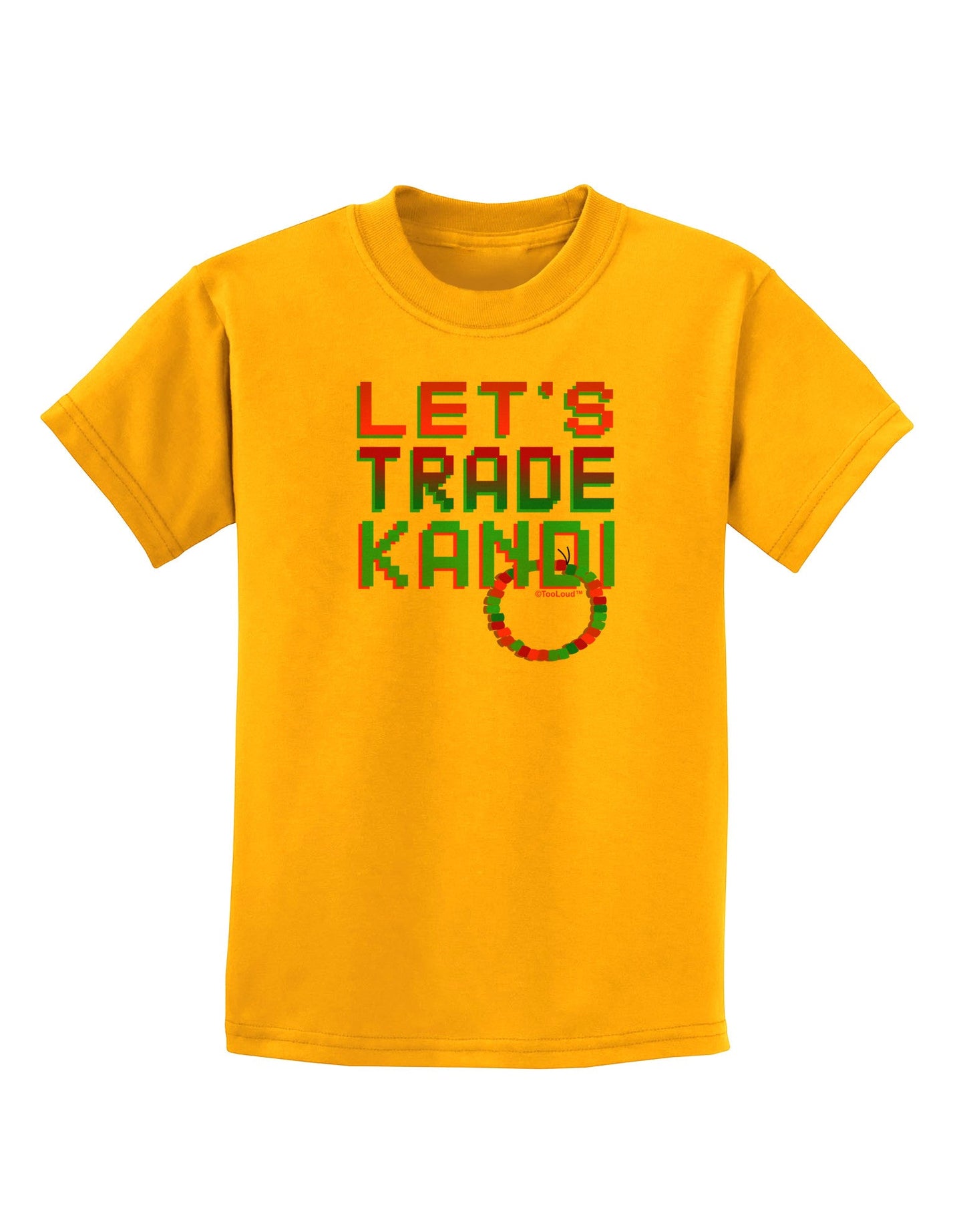 Let's Trade Kandi Childrens T-Shirt-Childrens T-Shirt-TooLoud-Gold-X-Small-Davson Sales