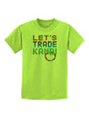 Let's Trade Kandi Childrens T-Shirt-Childrens T-Shirt-TooLoud-Lime-Green-X-Small-Davson Sales