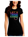 Let's Trade Kandi Juniors Crew Dark T-Shirt-T-Shirts Juniors Tops-TooLoud-Black-Juniors Fitted Small-Davson Sales