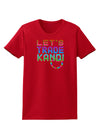 Let's Trade Kandi Womens Dark T-Shirt-TooLoud-Red-X-Small-Davson Sales