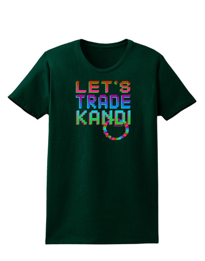 Let's Trade Kandi Womens Dark T-Shirt-TooLoud-Forest-Green-Small-Davson Sales