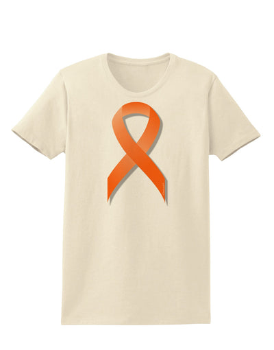 Leukemia Awareness Ribbon - Orange Womens T-Shirt-Womens T-Shirt-TooLoud-Natural-X-Small-Davson Sales