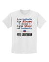 Libertarian Against Authority Abuse Childrens T-Shirt-Childrens T-Shirt-TooLoud-White-X-Small-Davson Sales