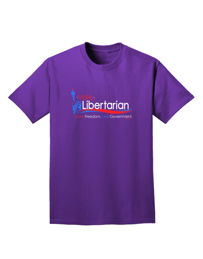 Libertarian Slogan Adult Dark T-Shirt-Mens T-Shirt-TooLoud-Purple-Small-Davson Sales