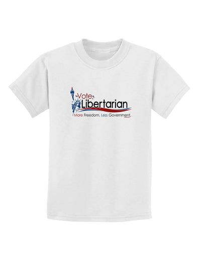 Libertarian Slogan Childrens T-Shirt-Childrens T-Shirt-TooLoud-White-X-Small-Davson Sales