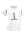 Liberty Vintage Childrens T-Shirt-Childrens T-Shirt-TooLoud-White-X-Small-Davson Sales