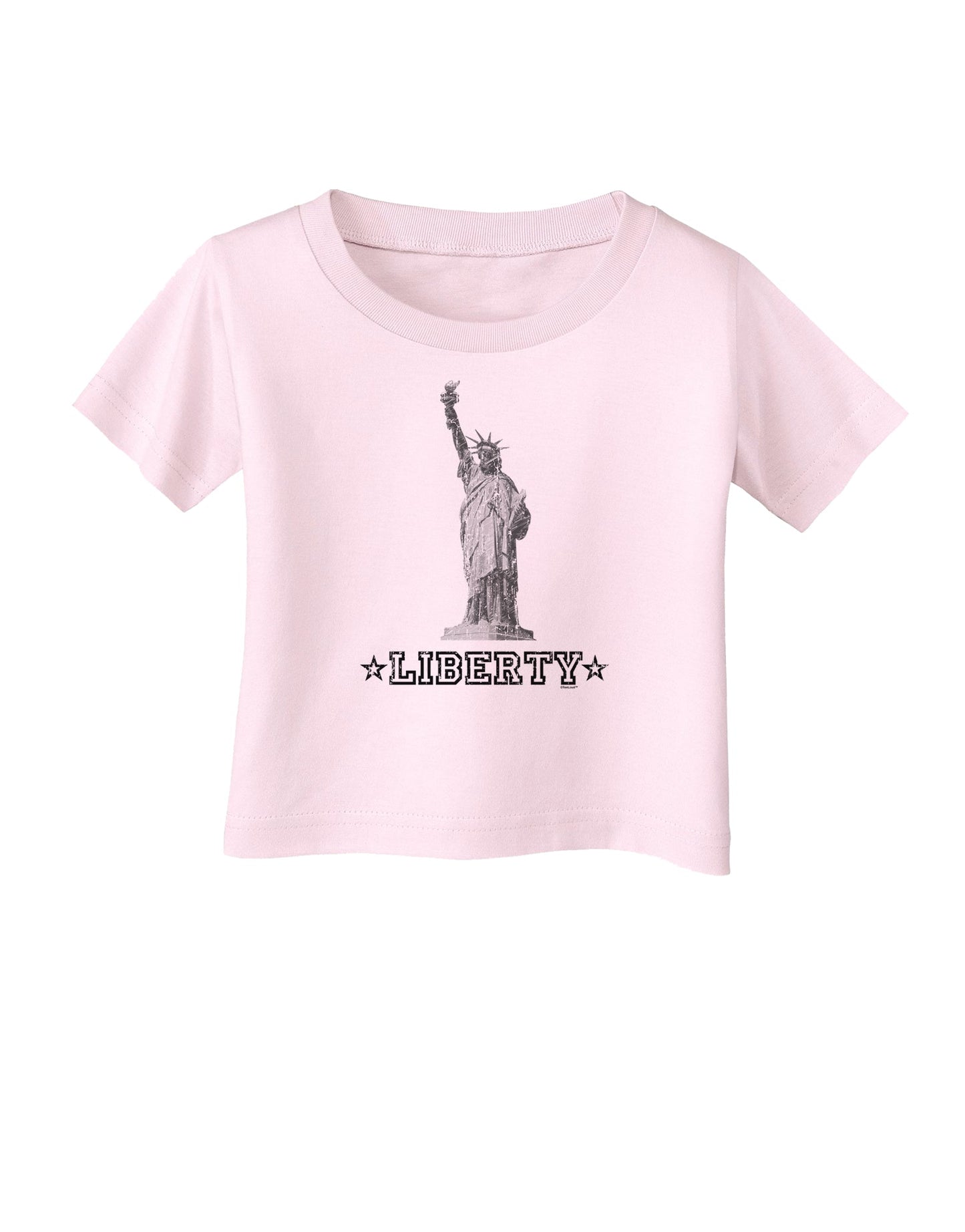 Liberty Vintage Infant T-Shirt-Infant T-Shirt-TooLoud-Light-Pink-06-Months-Davson Sales