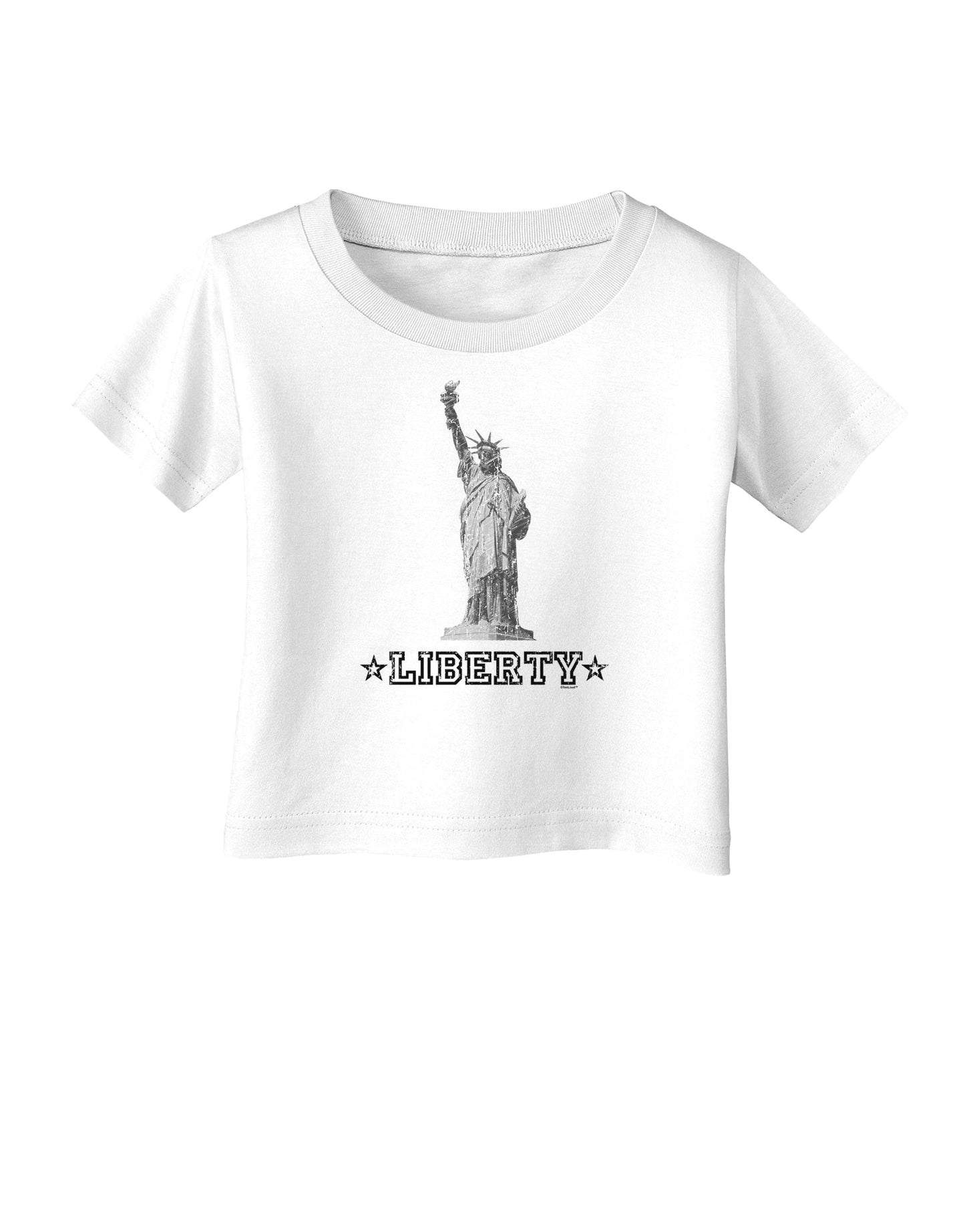 Liberty Vintage Infant T-Shirt-Infant T-Shirt-TooLoud-White-06-Months-Davson Sales