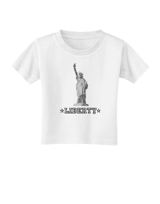 Liberty Vintage Toddler T-Shirt-Toddler T-Shirt-TooLoud-White-2T-Davson Sales