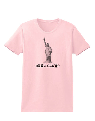 Liberty Vintage Womens T-Shirt-Womens T-Shirt-TooLoud-PalePink-X-Small-Davson Sales