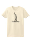 Liberty Vintage Womens T-Shirt-Womens T-Shirt-TooLoud-Natural-X-Small-Davson Sales