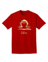 Libra Symbol Adult Dark T-Shirt-Mens T-Shirt-TooLoud-Red-Small-Davson Sales