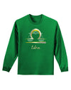 Libra Symbol Adult Long Sleeve Dark T-Shirt-TooLoud-Kelly-Green-Small-Davson Sales