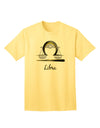 Libra Symbol Adult T-Shirt-unisex t-shirt-TooLoud-Yellow-Small-Davson Sales