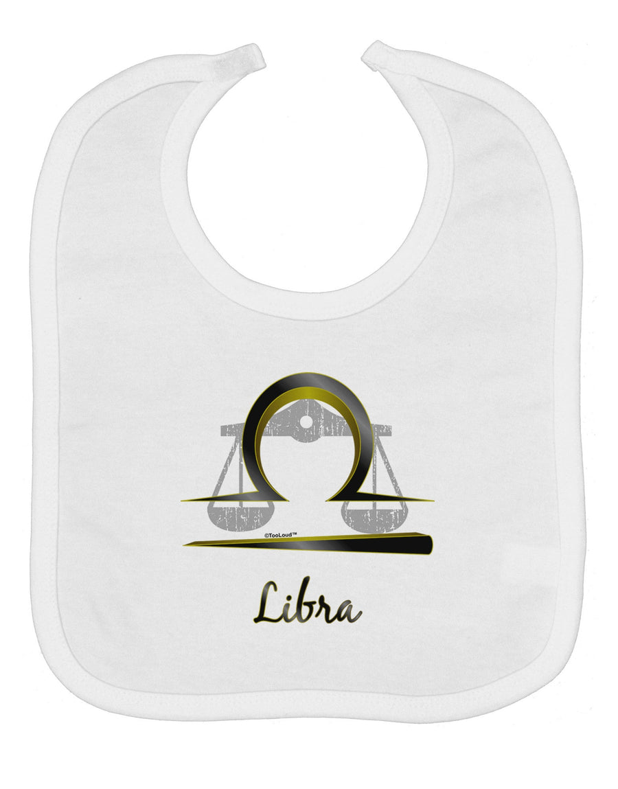 Libra Symbol Baby Bib