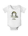 Libra Symbol Baby Romper Bodysuit-Baby Romper-TooLoud-White-06-Months-Davson Sales