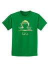 Libra Symbol Childrens Dark T-Shirt-Childrens T-Shirt-TooLoud-Kelly-Green-X-Small-Davson Sales