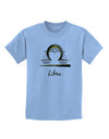 Libra Symbol Childrens T-Shirt-Childrens T-Shirt-TooLoud-Light-Blue-X-Small-Davson Sales