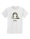 Libra Symbol Childrens T-Shirt-Childrens T-Shirt-TooLoud-White-X-Small-Davson Sales