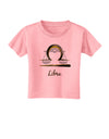 Libra Symbol Toddler T-Shirt-Toddler T-Shirt-TooLoud-Candy-Pink-2T-Davson Sales