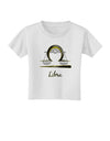 Libra Symbol Toddler T-Shirt-Toddler T-Shirt-TooLoud-White-2T-Davson Sales