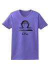 Libra Symbol Womens T-Shirt-Womens T-Shirt-TooLoud-Violet-X-Small-Davson Sales