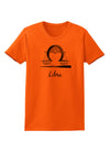 Libra Symbol Womens T-Shirt-Womens T-Shirt-TooLoud-Orange-X-Small-Davson Sales