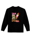 Lick Me Till Ice Cream Adult Long Sleeve Dark T-Shirt-TooLoud-Black-Small-Davson Sales