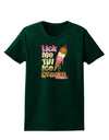 Lick Me Till Ice Cream Womens Dark T-Shirt-Womens T-Shirt-TooLoud-Forest-Green-Small-Davson Sales