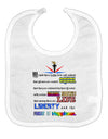 Life Liberty Pursuit of Happiness Baby Bib