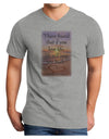 Life Will Love You Back Adult V-Neck T-shirt by TooLoud-Mens V-Neck T-Shirt-TooLoud-HeatherGray-Small-Davson Sales