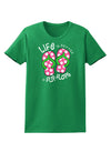 Life is Better in Flip Flops - Pink and Green Womens Dark T-Shirt-TooLoud-Kelly-Green-X-Small-Davson Sales