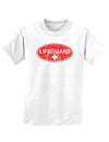Lifeguard Childrens T-Shirt-Childrens T-Shirt-TooLoud-Lifeguard White-X-Small-Davson Sales