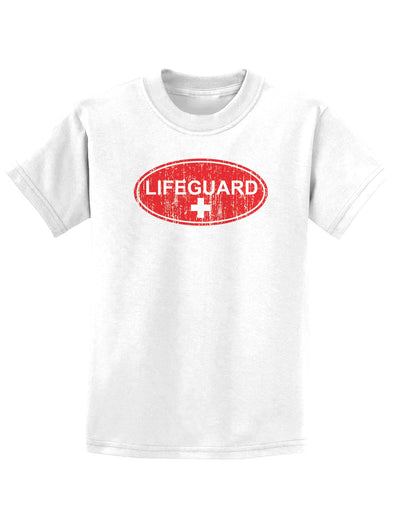 Lifeguard Childrens T-Shirt-Childrens T-Shirt-TooLoud-Lifeguard White-X-Small-Davson Sales