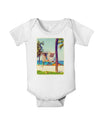 Lifeguard Station Watercolor Baby Romper Bodysuit-Baby Romper-TooLoud-White-06-Months-Davson Sales