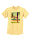 Lifeguard Station Watercolor Childrens T-Shirt-Childrens T-Shirt-TooLoud-Daffodil-Yellow-X-Small-Davson Sales