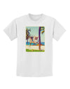 Lifeguard Station Watercolor Childrens T-Shirt-Childrens T-Shirt-TooLoud-White-X-Small-Davson Sales