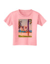 Lifeguard Station Watercolor Toddler T-Shirt-Toddler T-Shirt-TooLoud-Candy-Pink-2T-Davson Sales