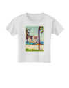 Lifeguard Station Watercolor Toddler T-Shirt-Toddler T-Shirt-TooLoud-White-2T-Davson Sales