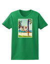 Lifeguard Station Watercolor Womens Dark T-Shirt-TooLoud-Kelly-Green-X-Small-Davson Sales