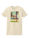 Lifeguard Station Watercolor Womens T-Shirt-Womens T-Shirt-TooLoud-Natural-X-Small-Davson Sales