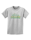 Lifes a Beach Color Childrens T-Shirt by TooLoud-Childrens T-Shirt-TooLoud-AshGray-X-Small-Davson Sales