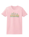 Lifes a Beach Color Womens T-Shirt by TooLoud-Womens T-Shirt-TooLoud-PalePink-X-Small-Davson Sales