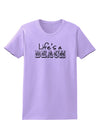 Lifes a Beach Womens T-Shirt by TooLoud-Womens T-Shirt-TooLoud-Lavender-X-Small-Davson Sales