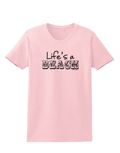 Lifes a Beach Womens T-Shirt by TooLoud-Womens T-Shirt-TooLoud-PalePink-X-Small-Davson Sales